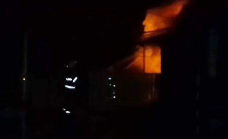 У Конотопі на пожежі загинула 90-річна жінка (відео)