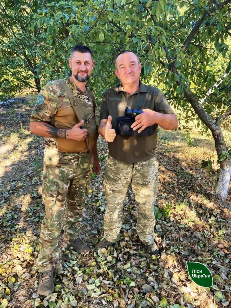62 річний воїн-лісівник три роки збиває ворожі БПЛА над Сумщиною