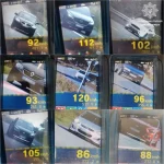 Сумські патрульні показали "досягнення" порушників швидкісного режиму