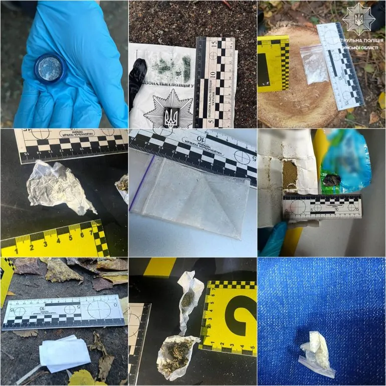 У Сумах за тиждень патрульні затримали 10 наркозлочинців