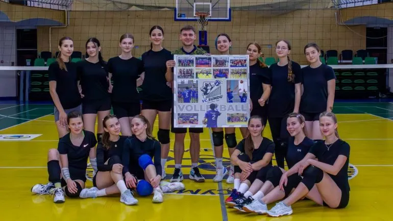 Сумська жіноча волейбольна команда стартувала в Столичній лізі