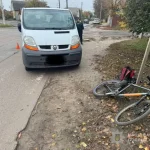 У Глухові велосипедист потрапив під колеса мікроавтобуса