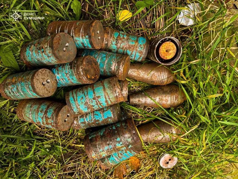 На Сумщині за день знищили 20 вибухонебезпечних предметів