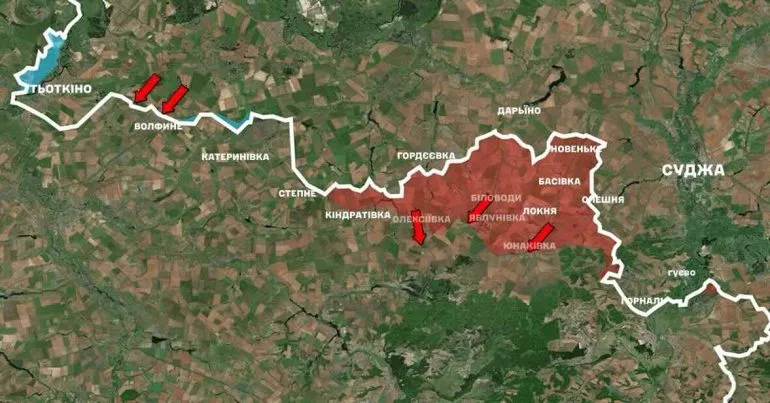 Росіяни ще в одному місці почали наступ на Сумщині