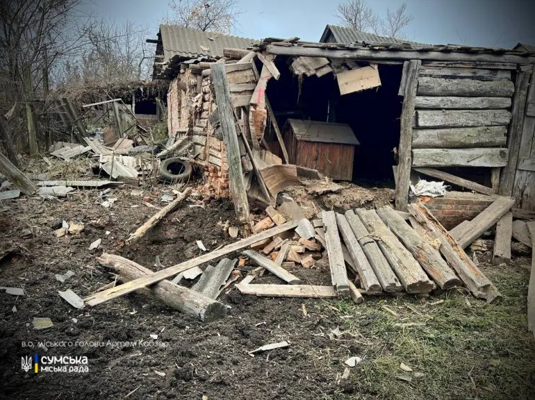 Рашисти обстріляли Суми