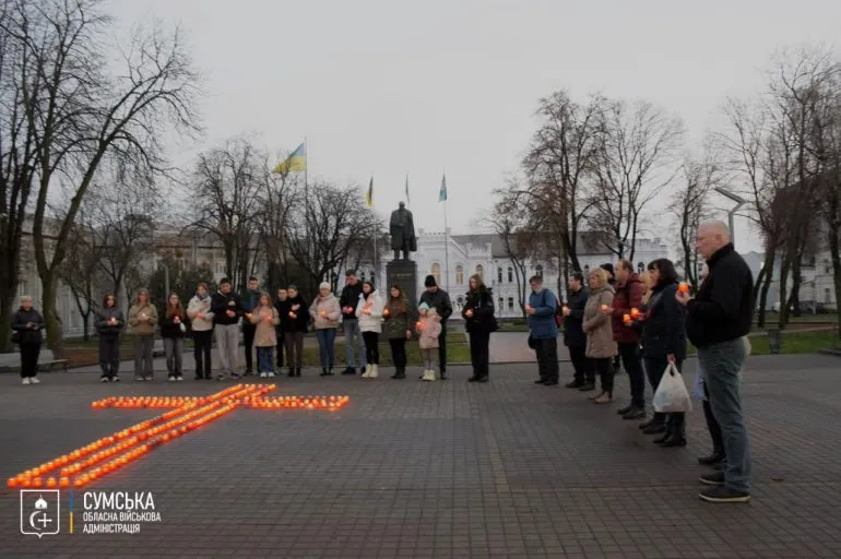 Сумщина долучилася до акції «Запили свічку пам’яті»