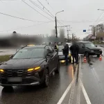 У Сумах три автомобілі потрапили в ДТП на вулиці Героїв Крут