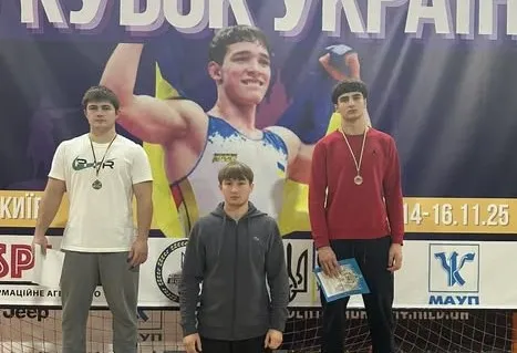 Спортсмени з Конотопа з нагородами Кубку україни з греко-римської боротьби