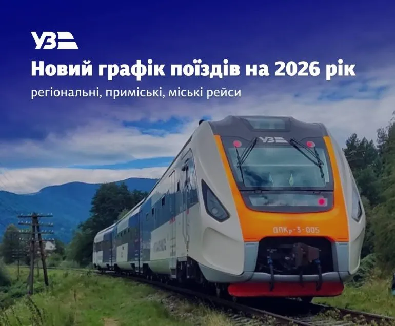 Із Конотопа до Житомира без пересадок: «Укрзалізниця» запускає швидку модернізовану електричку через Київ (ГРАФІК)