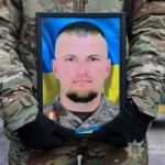 Сумщина провела в останню путь поліцейського Артема Щербака