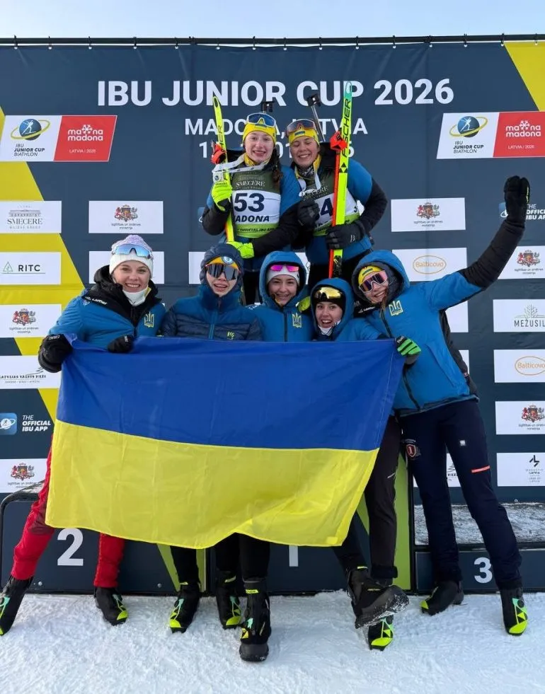 Сумська біатлоністка на п’єдесталі юніорського Кубка світу