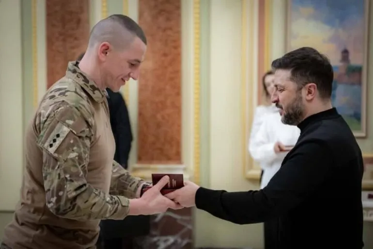 Сумський ветеран Микола Заріцький нагороджений орденом «За заслуги» ІІІ ступеня