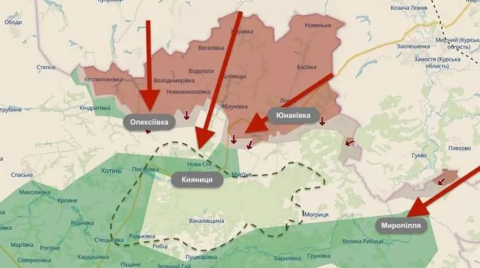 росіяни щомісяця збільшують свою присутність на Сумщині, тягнуться до густого лісу – УП