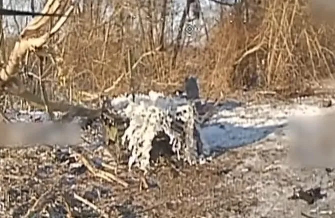 «Сталевий кордон» знищив ворожий наземний роботизований комплекс, укриття та окупантів (ВІДЕО)