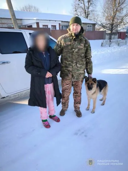 На Глухівщині кінологи знайшли безвісти зниклу жінку