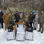 Голова обласної ради Олексій Романько разом із Людмилою Чегринець привітали військовослужбовців 158 окремої механізованої бригади з річницею створення підрозділу