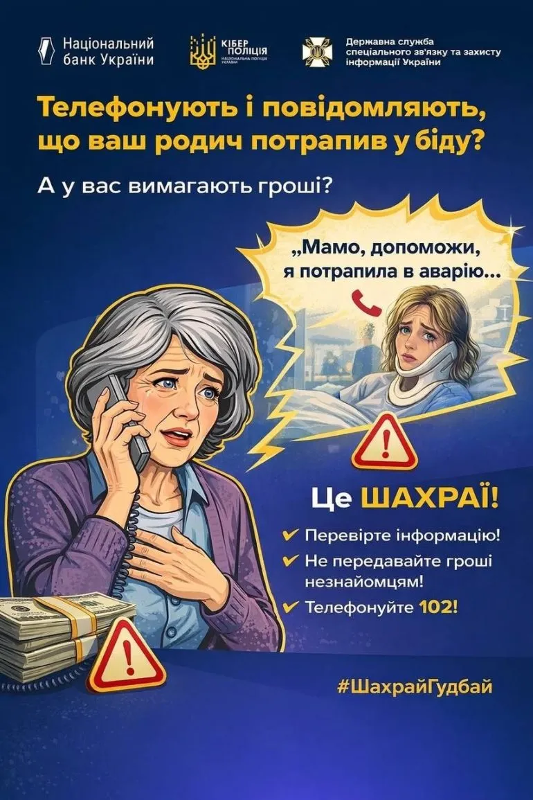 “Мамо, я в лікарні”: у Сумах шахраї виманили у жінки понад 5 тисяч доларів