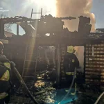 На Глухівщині вогнеборці ліквідували загоряння гаража