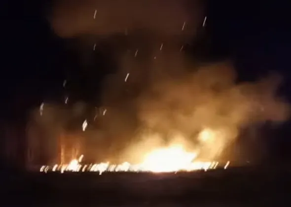 На Сумщині прикордонники збили ворожий «шахед», який вибухнув у 30 метрах від МВГ (ВІДЕО)