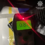 Вночі сумські патрульні зупинили водія у стані сп’яніння та без права керування