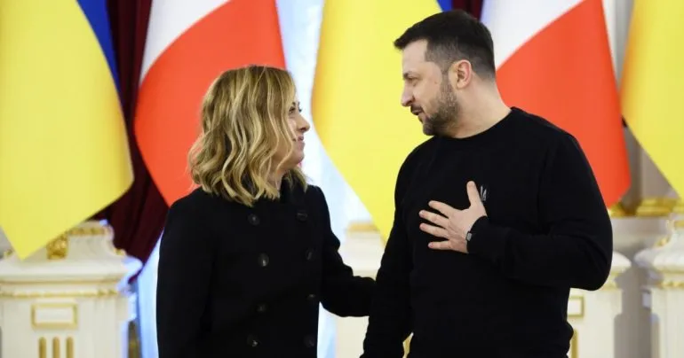 У Зеленского підтвердили візит до Італії й зустріч із Мелоні