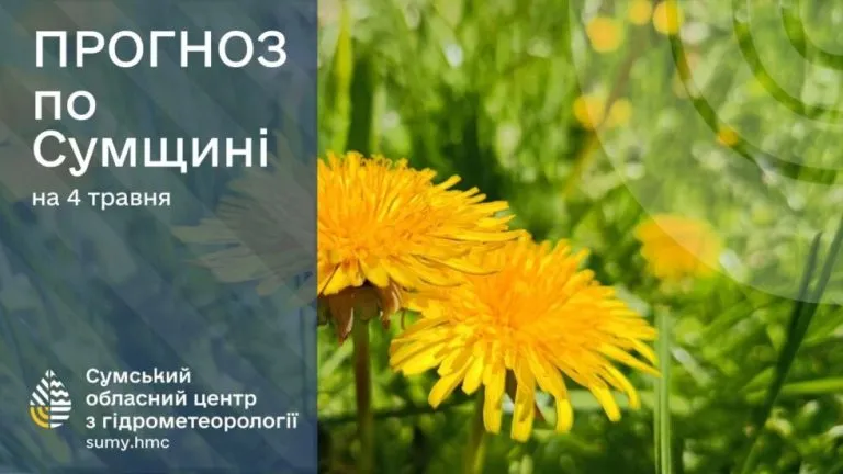На Сумщині прогнозують потепління | The Sumy Post Новини
