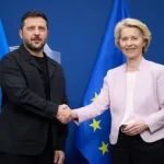 Зеленський обговорив з президенткою Єврокомісії графік щодо першого траншу