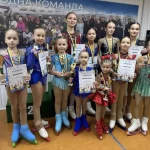 Сумські фігуристки здобули медалі на всеукраїнських змаганнях у Кременчуці