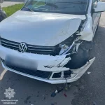 У Сумах водій «фольксвагена» підрізав «лексус»